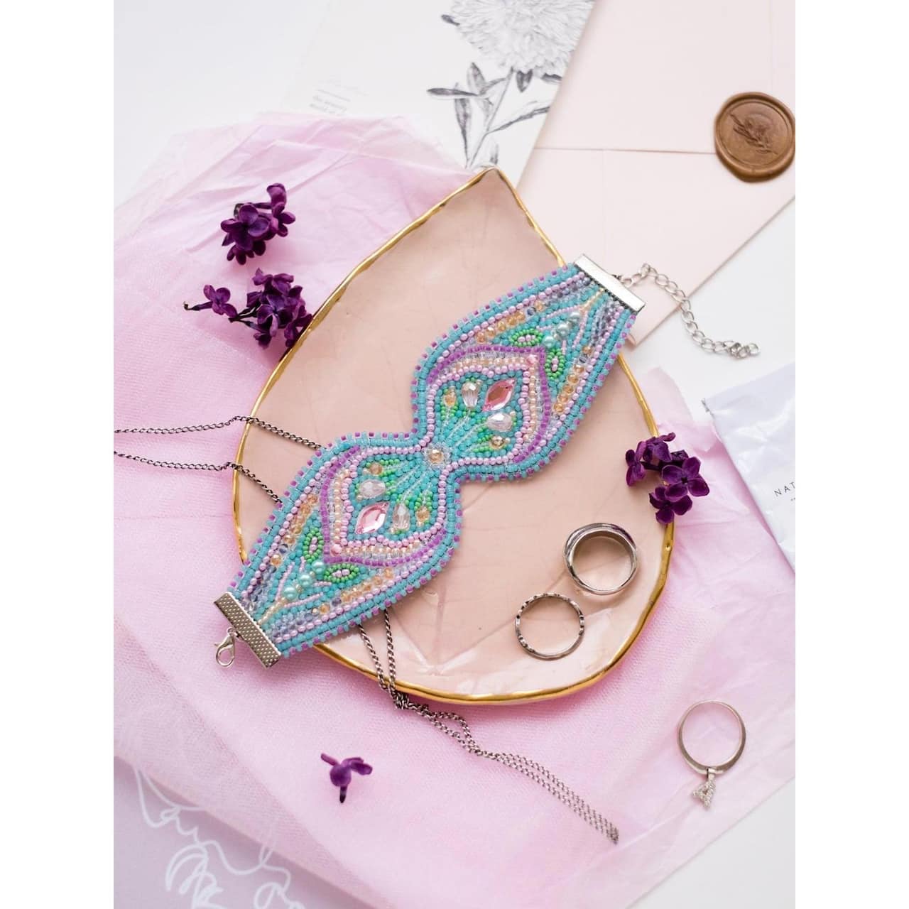 Abris Art Decoration Morning Tenderness Bead Embroidery Kit